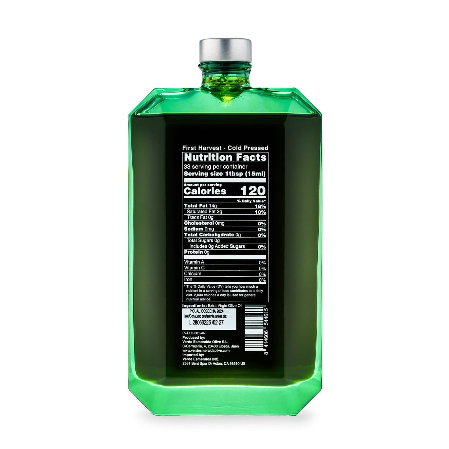 Green Emerald · Picual Variety · 500 ml