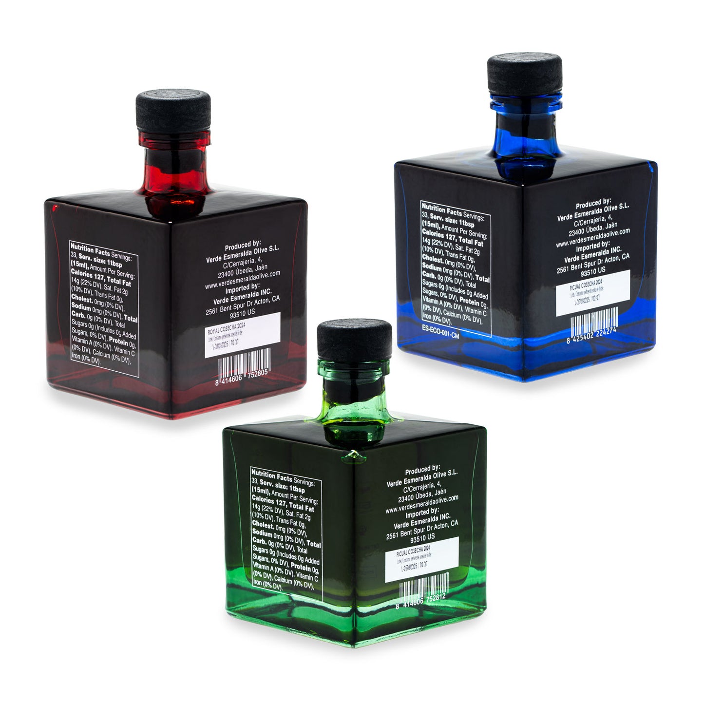 Pack Baby - Picual, Royal, Biologico (3 botellas de 100ml)