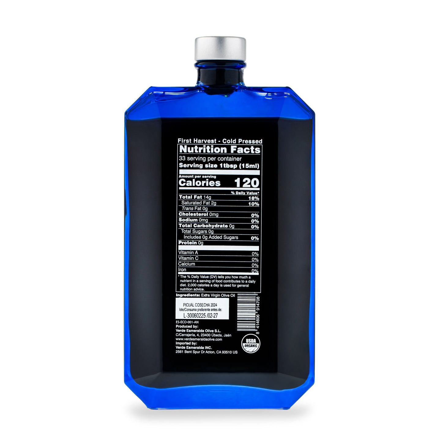 Blue Sapphire Picual Organic 500ml