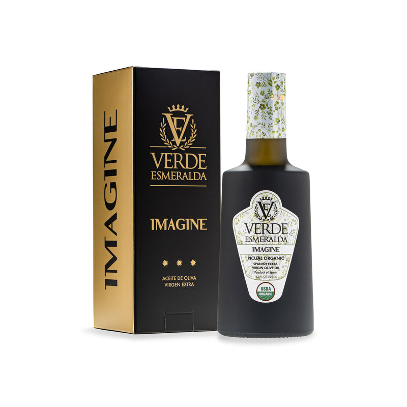 Verde Esmeralda Extra Virgin Olive Oil Imagine Organic - Picual Variety USDA Organic - 500ml