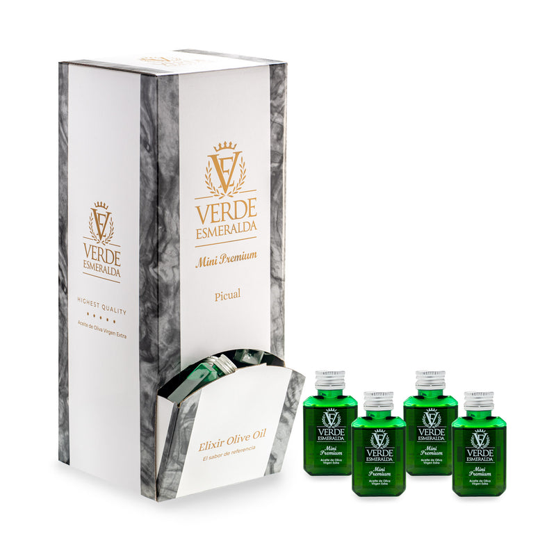 Verde Esmeralda Mini Premium Extra Virgin Olive Oil - Picual Variety - Gourmet Tasting Size 25ml