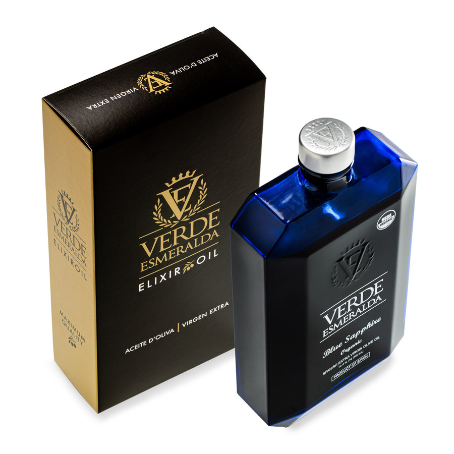 Verde Esmeralda Blue Sapphire Extra Virgin Olive Oil - Picual Sustainable Edition - 500ml