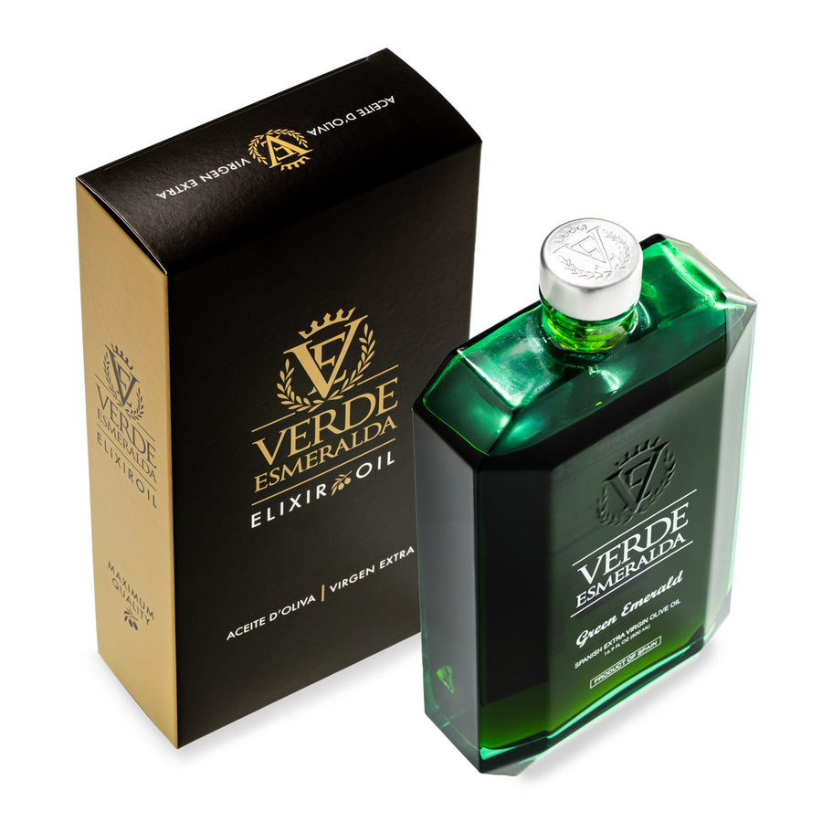 Verde Esmeralda Green Emerald Extra Virgin Olive Oil - Picual Variety from Spain - 500ml