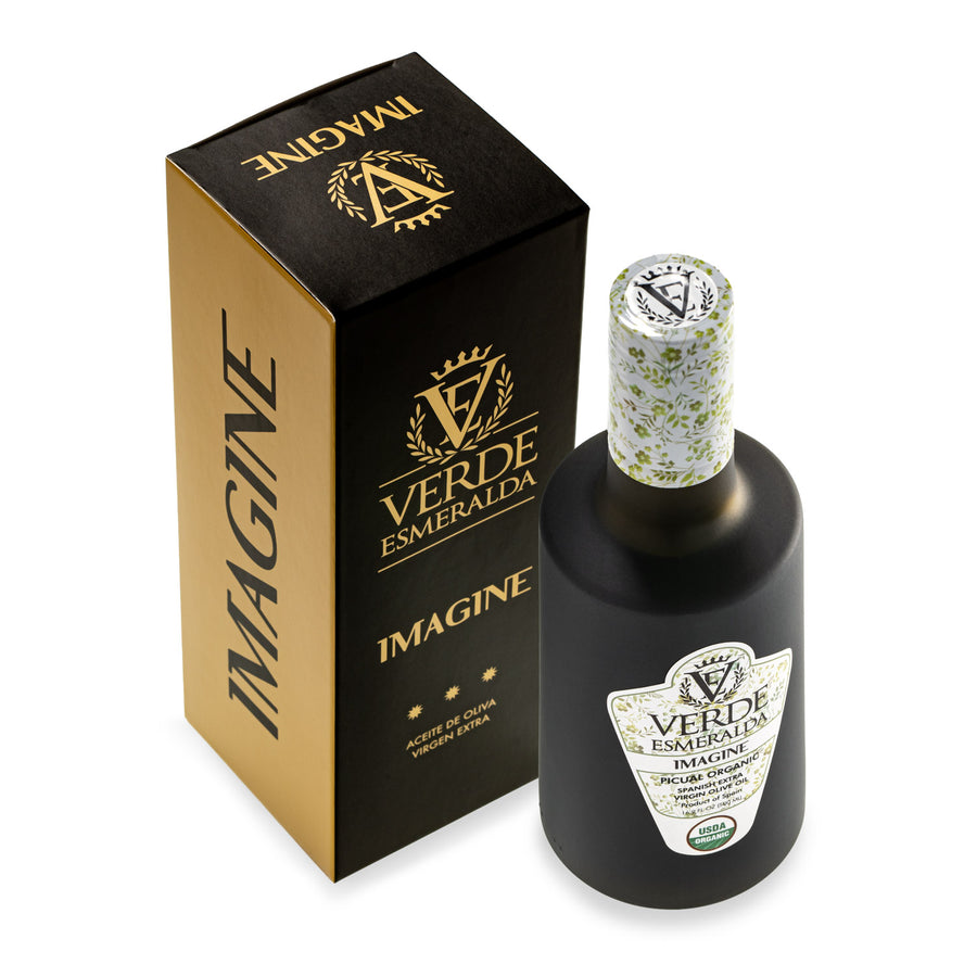 Verde Esmeralda Extra Virgin Olive Oil Imagine Organic - Picual Variety USDA Organic - 500ml