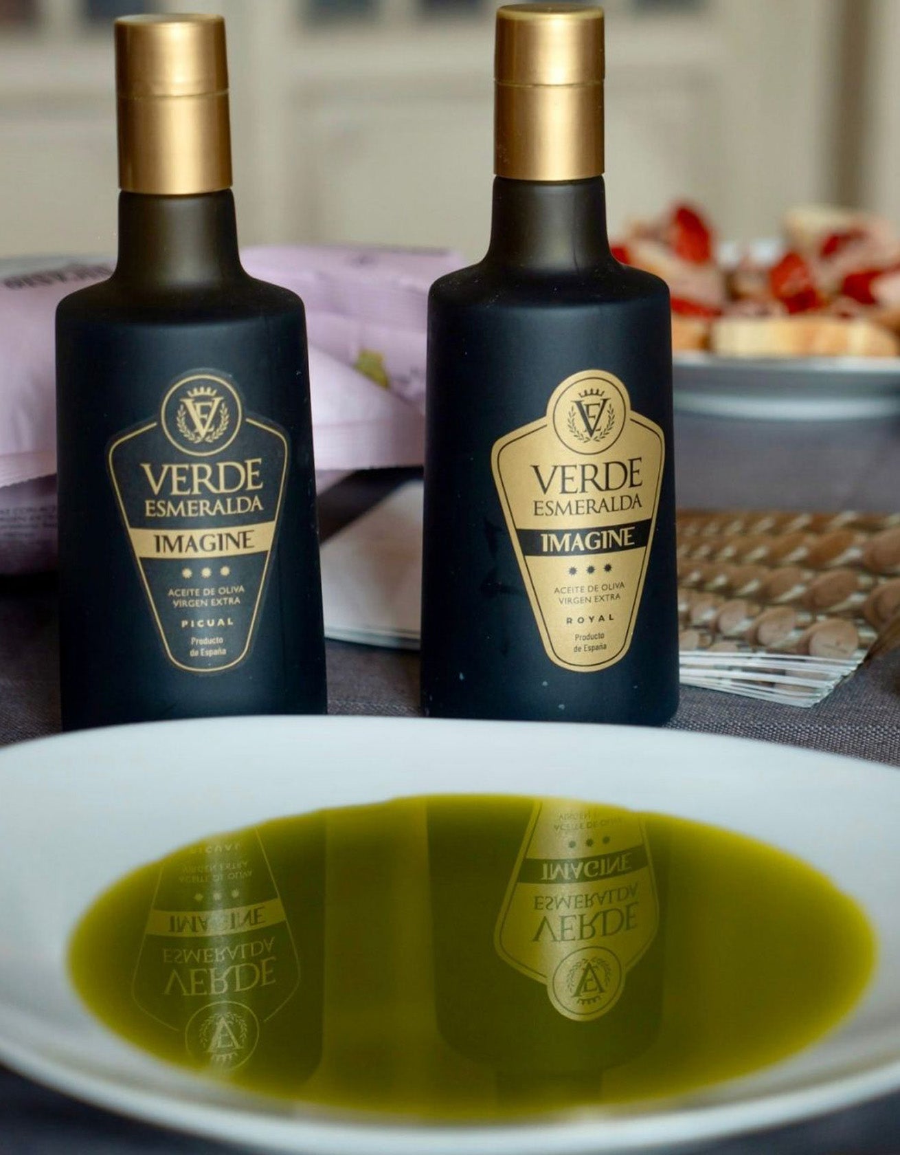 Verde Esmeralda Extra Virgin Olive Oil Imagine Picual - Picual